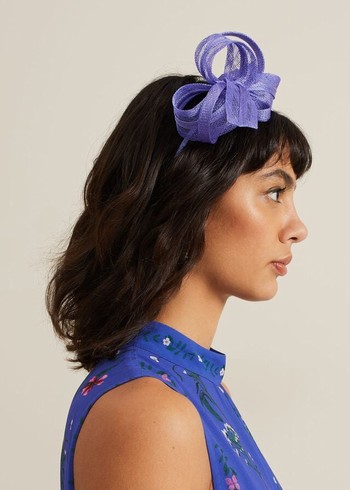 Phase Eight Twist Bow Hats Blue Canada | MEBQFO-358